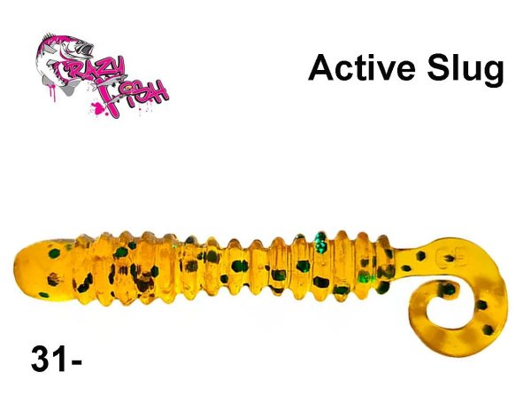 Silikoninis masalas Crazy Fish Active Slug 31