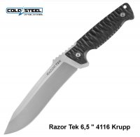 Peilis Cold Steel Razor Tek 6,5" 4116 Krupp