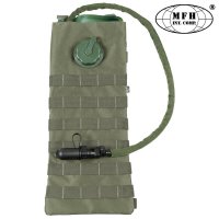 Drinking system, Molle, w/drinking cup 2,5 L, green (30620B)