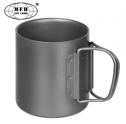 MFH Fox Outdoor Titaninis termosinis puodelis 300ml
