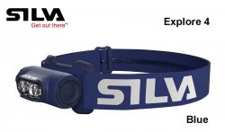 Žibintuvėliai ant galvos Silva Explore 4 Blue 400 lm