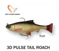 Gummifische Savage Gear 3D Pulse Tail Rudd