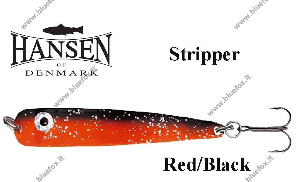 Hansen Stripper blizgė Red/Black - Spauskite ant paveikslėlio norint uždaryti