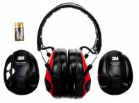 3M Peltor Ausinės SportTac raudonos/juodos spalvos