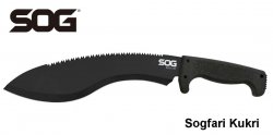 SOG Sogfari Kukri Mačetė Juoda
