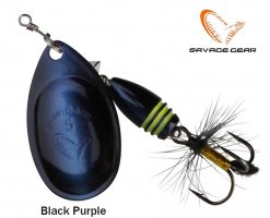 Savage gear Rotējošais māneklis Rotex Black Purple