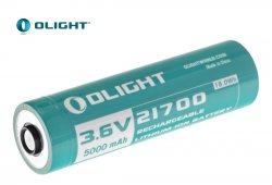 Olight 21700 3.6V 5000 mAh akumuliatorius