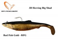 Savage Gear 3D Herring Big Shad 25cm 300g Red Fish Gold