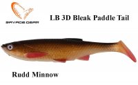 Savage gear LB 3D Bleak Paddle Tail guminukas Rudd Minnow