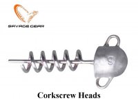 Wkręcane główki Savage Gear Corkscrew Heads