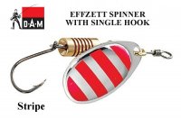 DAM Effzett spinner с одиночным крючком Stripe