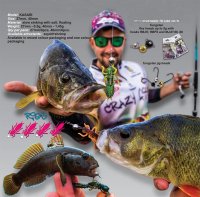 Guminukas Crazy Fish KASARI 1.6 (4.0 cm) Pearl Skin