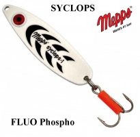 Blinker Mepps Syclops FLUO Phospho