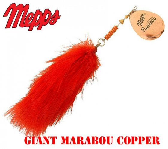 Mepps Giant Marabou 40 g RameICoda rossa