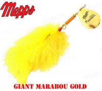 Spinner Mepps Giant Marabou 40 g Gold/Yellow tail