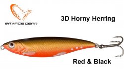 Sööt Savage Gear 3D Horny Herring Red & Black