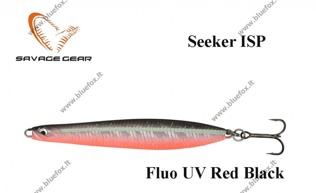 Lure Savage Gear Seeker ISP Fluo UV Red Black [01-55355] - 6.38EUR
