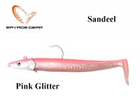 Gummifische Savage Gear Saltwater Sandeel Pink Glitter