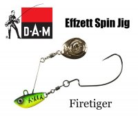 Pöörellant DAM Effzett Spin Jig Firetiger