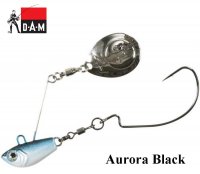Spinner-syötti DAM Effzett Spin Jig Aurora Black