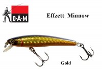 Wobler DAM Effzett Minnow Gold