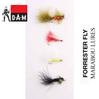 DAM Forrester Fly Marabou Lures set 570018