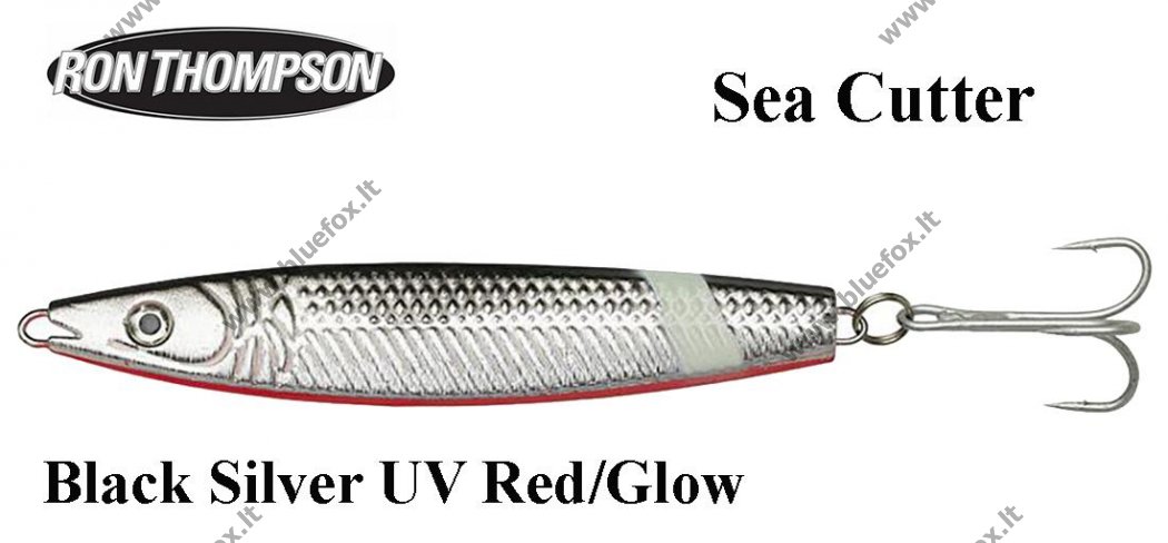 Pilkeris Ron Thompson Sea Cutter Black Silver UV Red/Glow - Spauskite ant paveikslėlio norint uždaryti