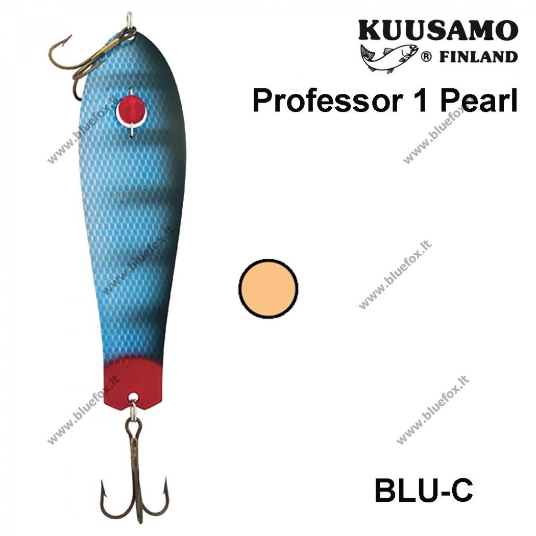 Blizgės Kuusamo Professor 1 Pearl 115 mm BLU-C - Spauskite ant paveikslėlio norint uždaryti