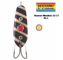 Kuusamo Rasanen Weedless spoon 60/15 BL-C