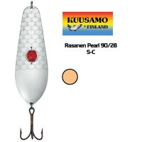 Lure spoon Kuusamo Rasanen Pearl 90/28 S-C