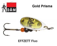 DAM effzett spinner Fluo Gold Prisma