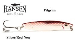 Блесна Hansen Pilgrim Silver Red new