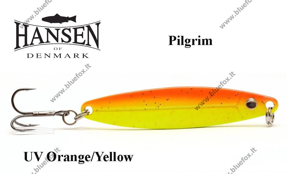 Hansen Pilgrim blizgė UV Orange/Yellow - Spauskite ant paveikslėlio norint uždaryti
