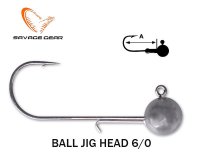 Savage gear ball jig head 6/0