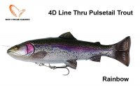 Masalas Savage Gear 4D Line Thru Pulsetail Trout Rainbow trout