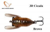 Vobleris Savage Gear 3D cicada rudas