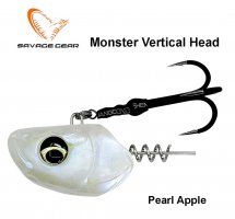 Džiga Galva Savage Gear Monster Vertical Head Pearl Apple