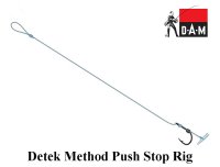 Āķis ar pavadiņu DAM Detek Method Push Stop Rig