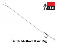Āķis ar pavadiņu DAM Detek Method Hair Rig