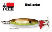 DAM Блесна Slim standard OLIVE/SILVER UV