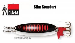 DAM Effzett slim standard spoon NOIR|ORANGE UV