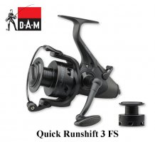 Angelrolle DAM Quick Runshift 3 FS 4000