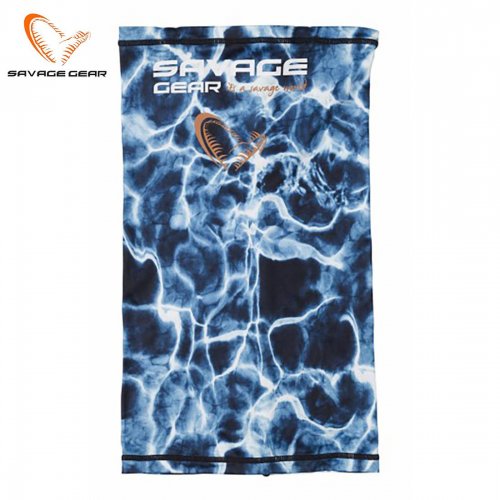 Wielofunkcyjne nakrycia głow Savage Gear Marine UV Tube Sea Blue