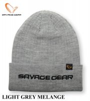 Savage Gear Beanie kapelusz Light Grey Melange