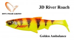 Soft Bait Savage Gear 3D River Golden Ambulance 4pcs