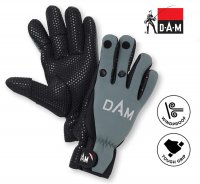 Neoprēna cimdi DAM Neoprene Fighter Glove Black/Grey