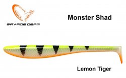 Примнака Savage Gear Monster Shad Lemon Tiger