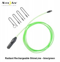 Lamp Nite Ize LED Light Radiant Ŝargebla ShineLine Lime Green