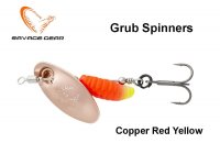 Sukriukė Savage Gear Grub Spinner Copper Red Yellow