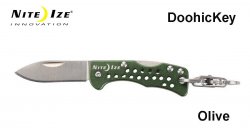 Schlüsselanhänger Messer Nite Ize DoohicKey KeyK Olive